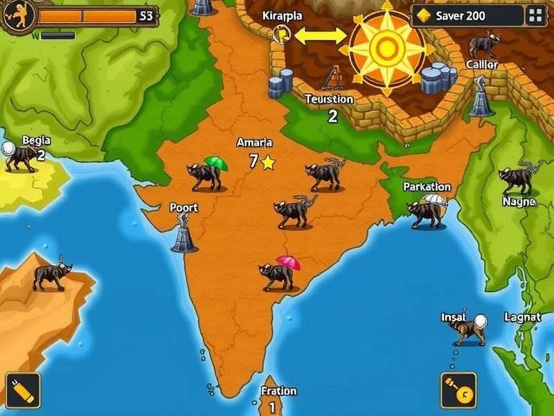 Tenacious Trekker India Map